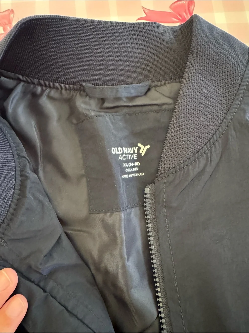 90s style kids bomber jacket XL